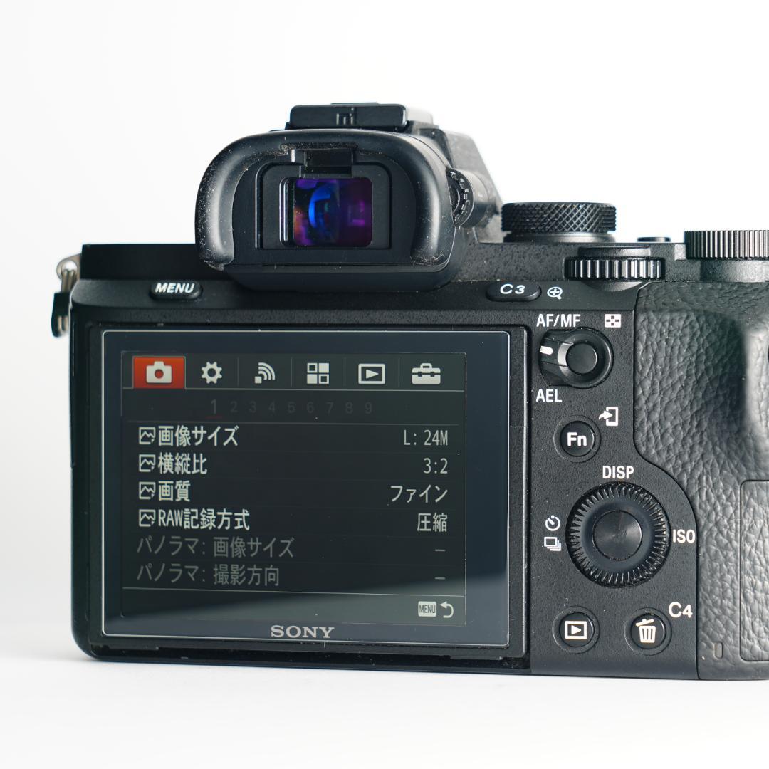 美品！SONY α7II完全セット8798回 フルサイズデビューに最適