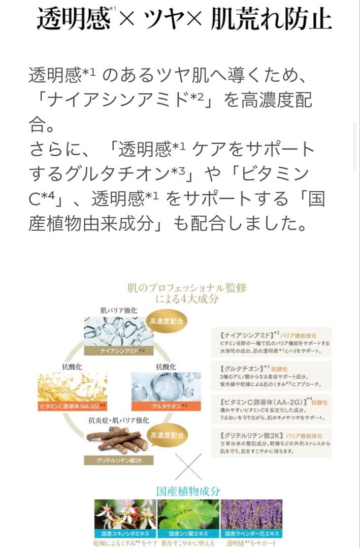 新品、未開封 君島十和子 FTCザ・ブライトチャージ ローション/100ｍL