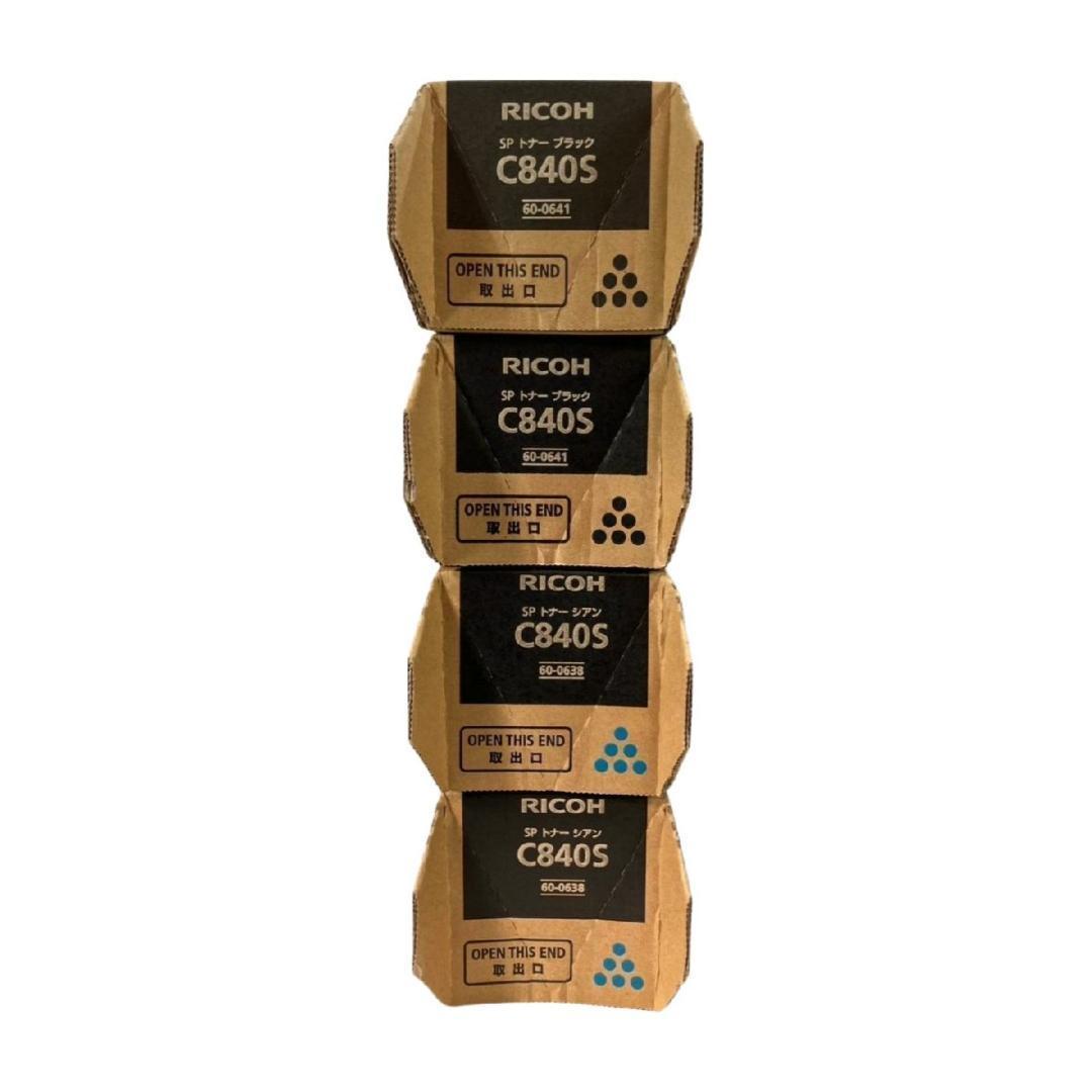 【4色4セット計16本】RICOH SP トナー C840S KCMY 未使用