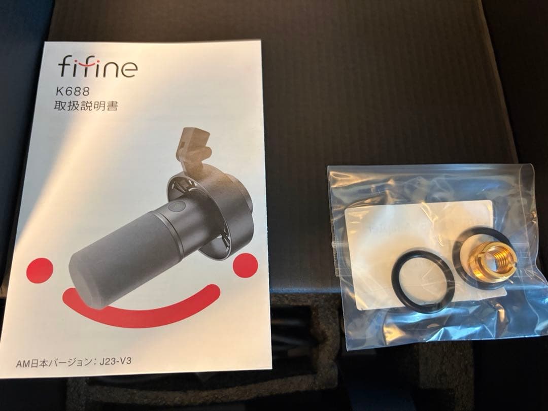 M*o様 [美品]fifine K688 ダイナミックマイク XLR/USB接続