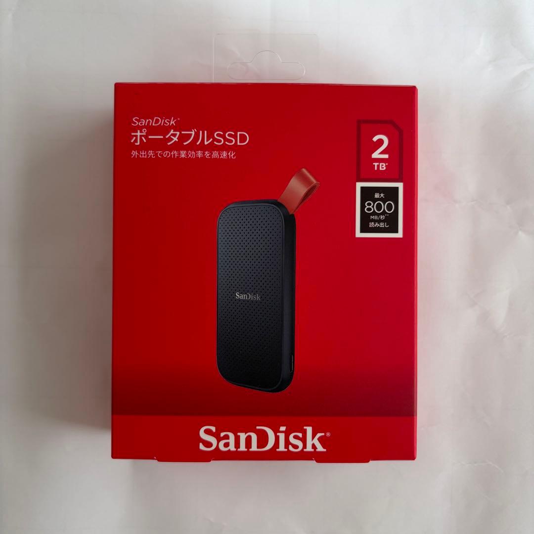 SanDisk サンディスク SSD SDSSDE30-2T00-J27 2TB
