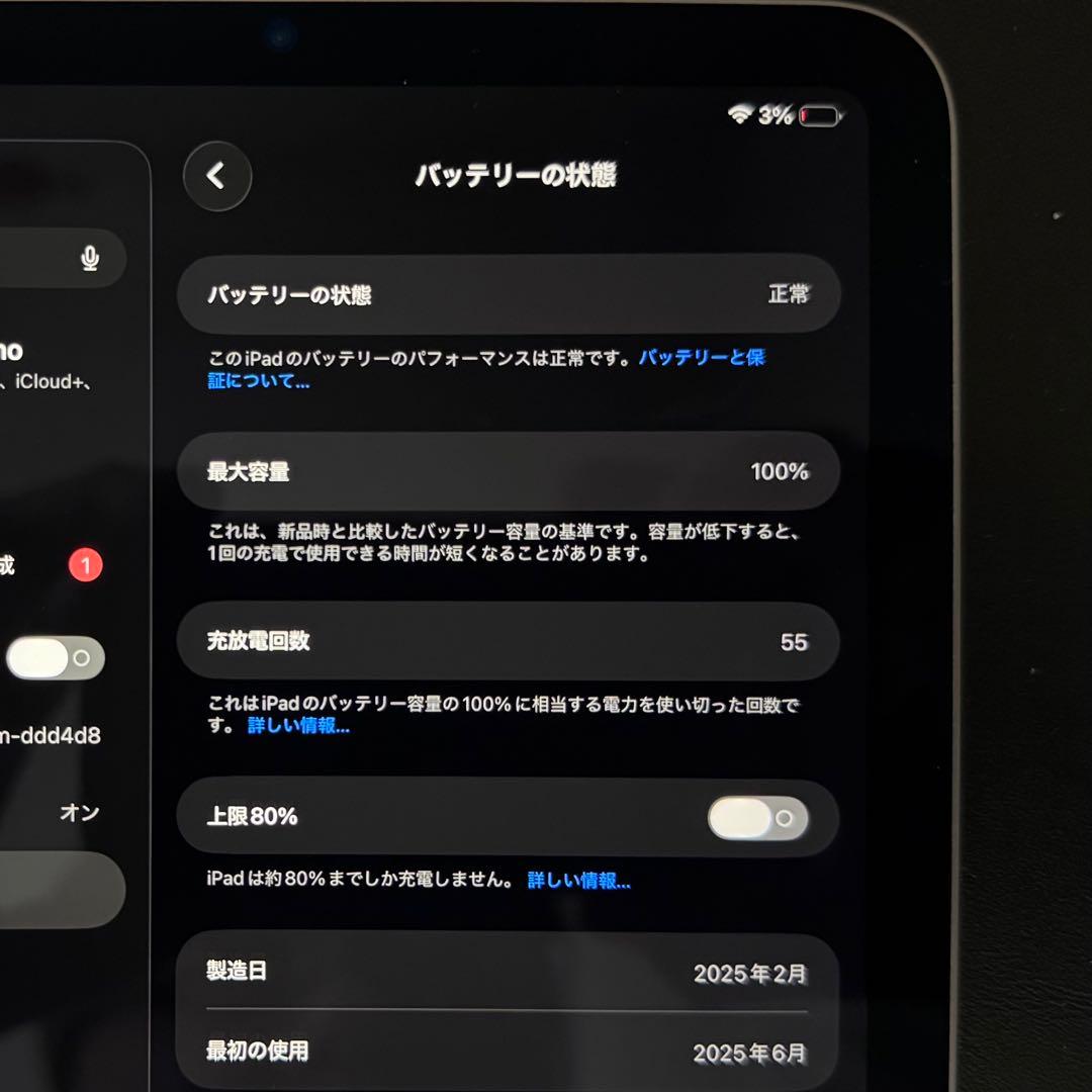 iPad本体 iPad mini A17 Pro 128GB+Apple Pencil Pro