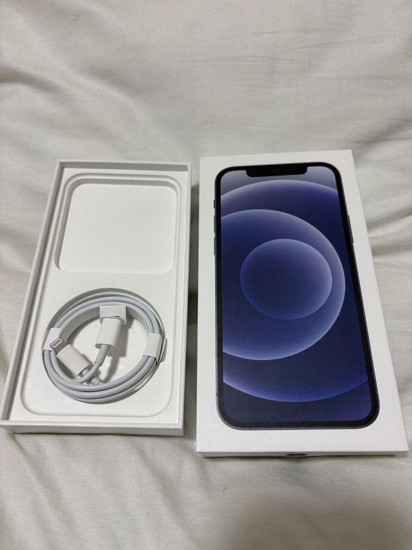 iPhone12 64GB ブラック 本体 箱コード付き