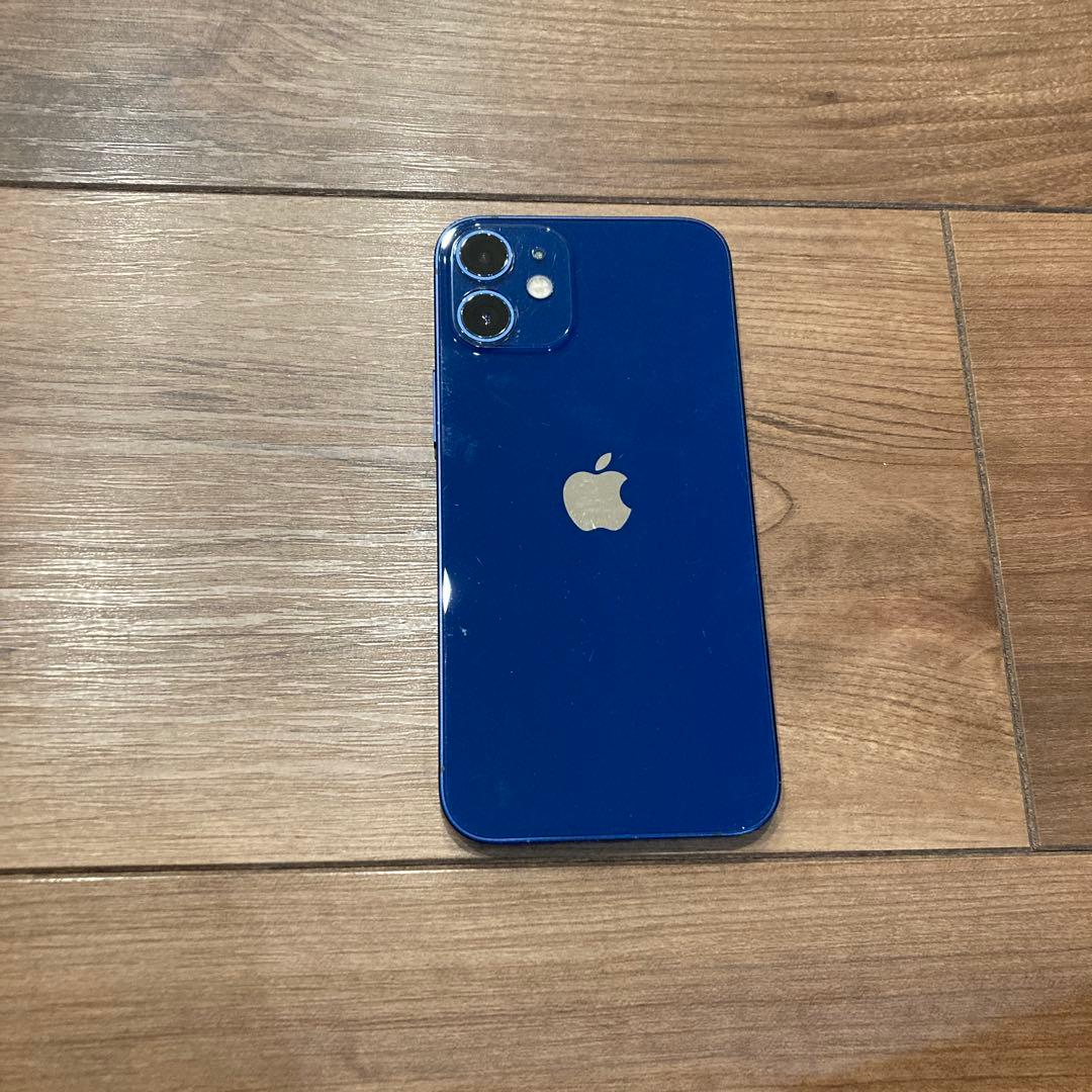 スマホ　iPhone12ミニ64㎇　ブルー