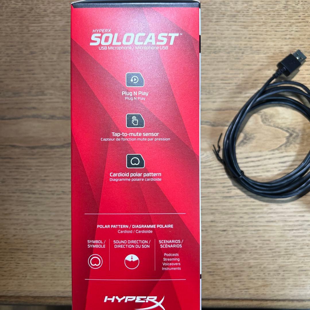 ゲーミングマイク SoloCast ブラック [USB]