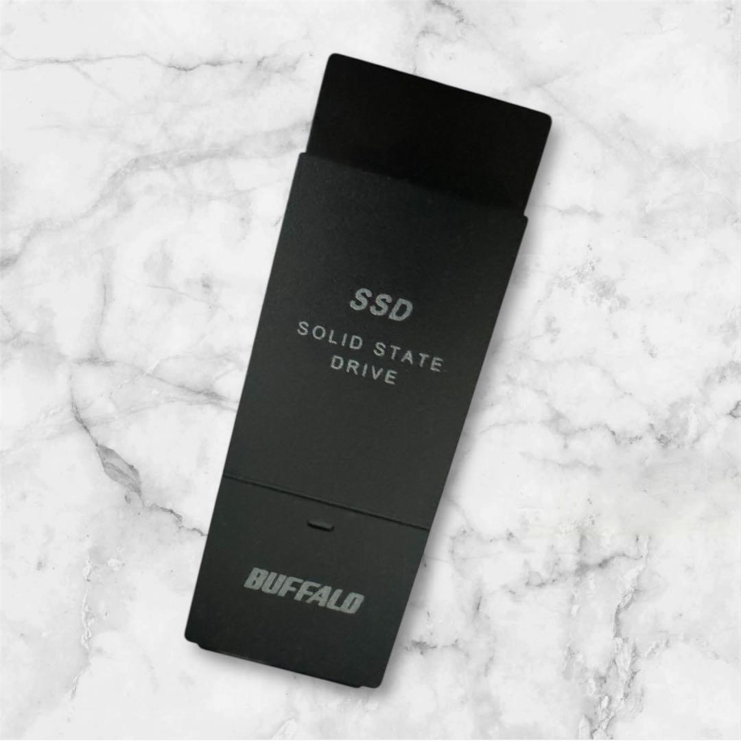ゆ*た様 BUFFALO 外付けSSD（USB 3.0／約465GB）