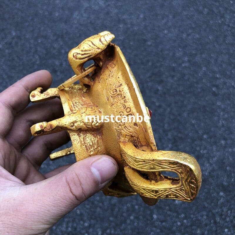 聚宝盆 銘文鼎 婚儀めでたい置物 応接間 玄関 装飾品 工芸品 美術品