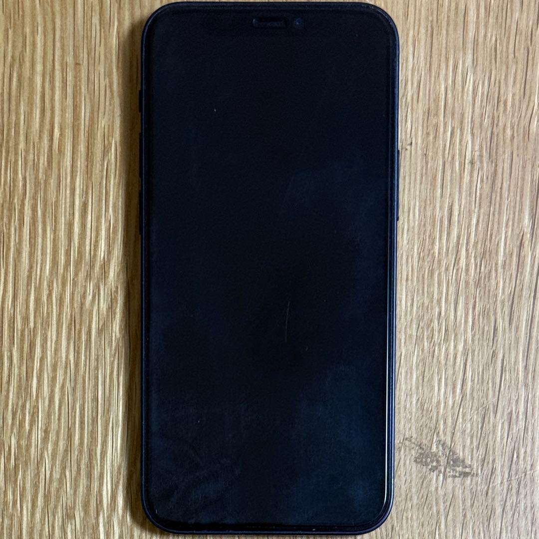 iPhone 12 mini 128GB ブラック SIMフリー 背面割れ