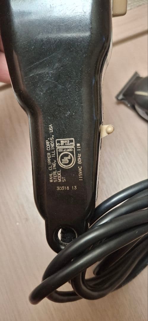 WAHL Legend made USA バリカン 本体とコーム付き