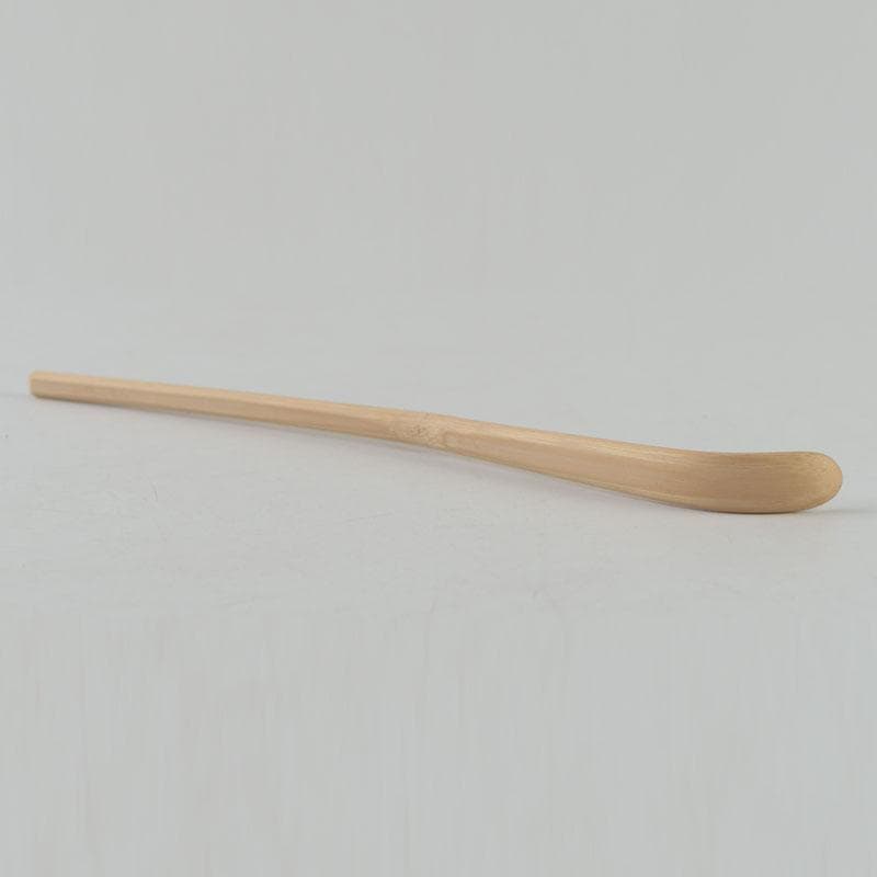 茶道具　宝林寺古材　茶杓　分陀利華　筒袋共筒共箱　V　8604