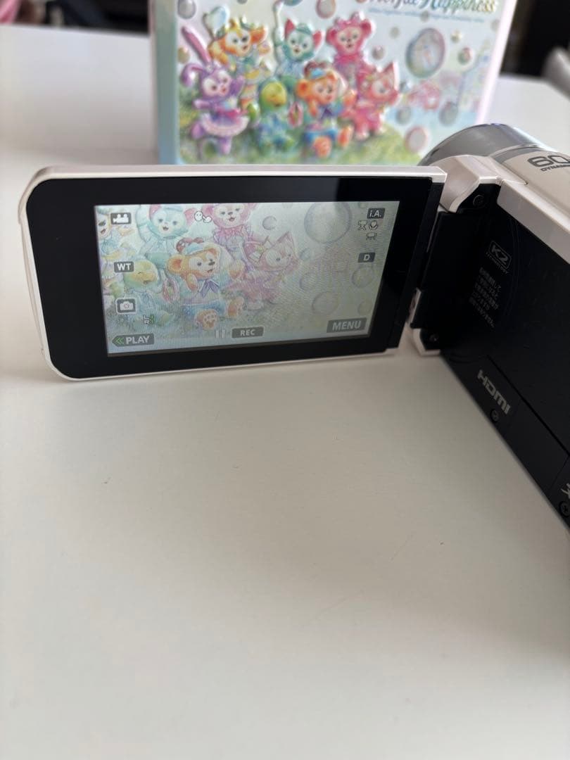 ⭐️美品⭐️JVCケンウッド GZ-F200-W 人気パールホワイト色　動作確認済み