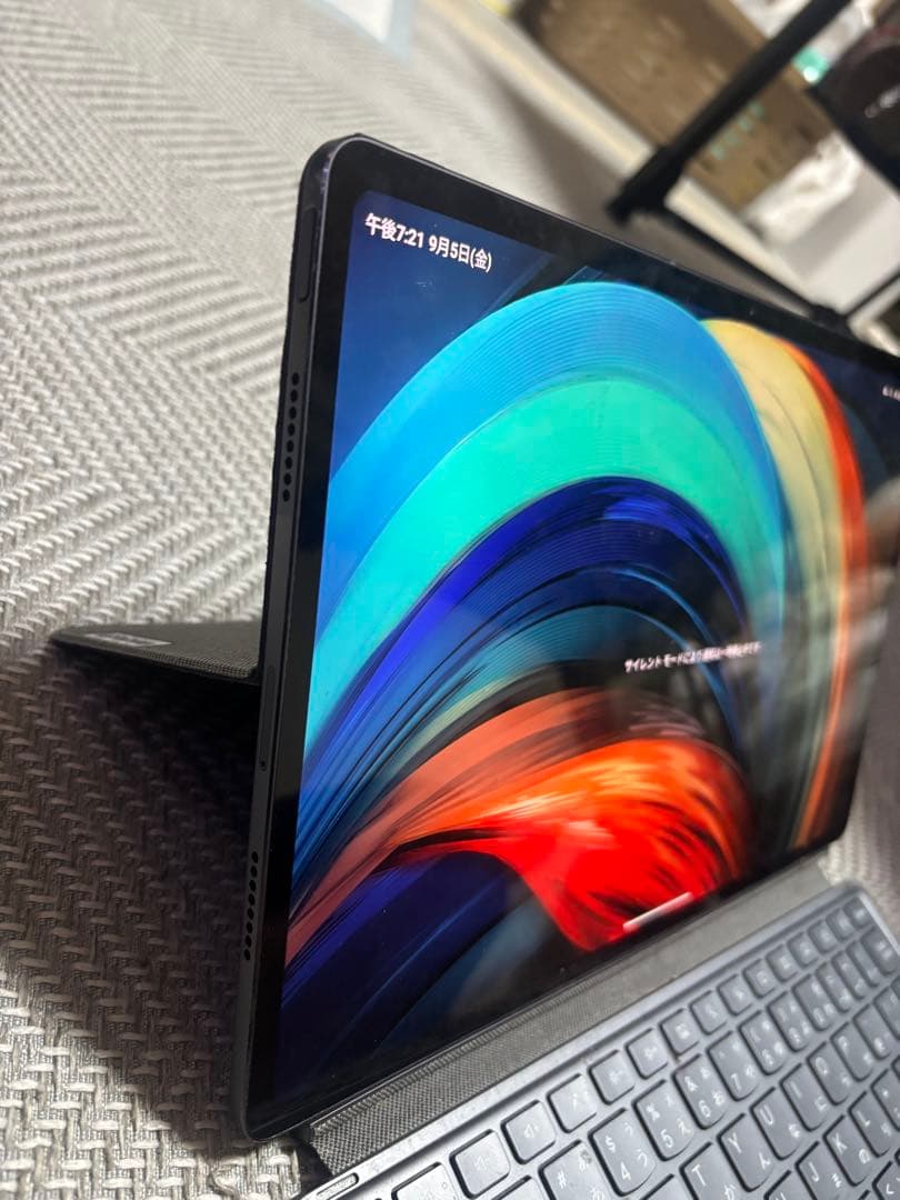 Lenovo Tab p12 pro 本体 キーボード付き グレー