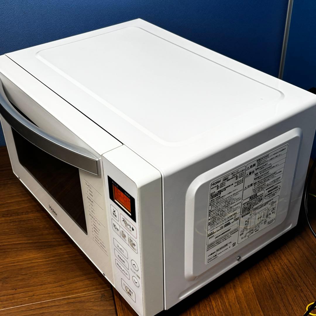 しよん Haier ヘルツフリーフラットレンジJM-FH18H 2021年