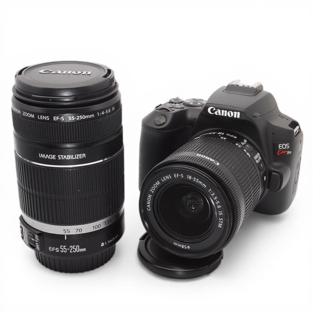 Canon Kiss X10 ダブルレンズ Wi-Fi スマホ転送