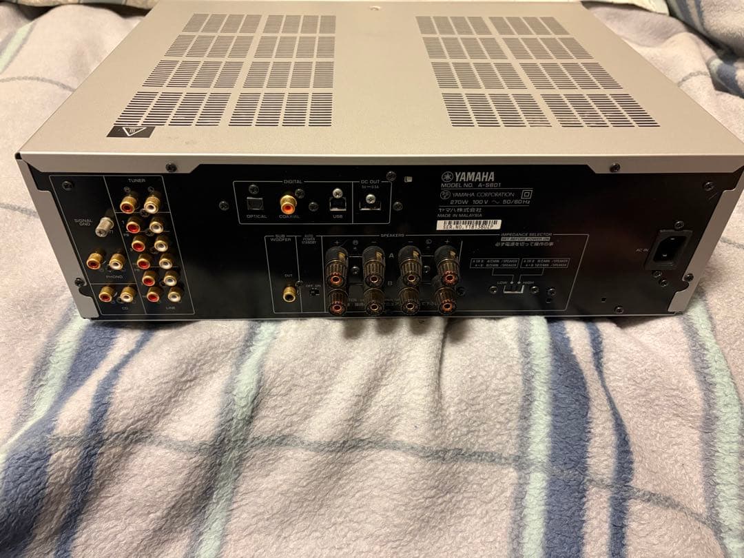 ヤマハ A-S801プリメインアンプ USBDAC搭載 動作確認済 リモコン付