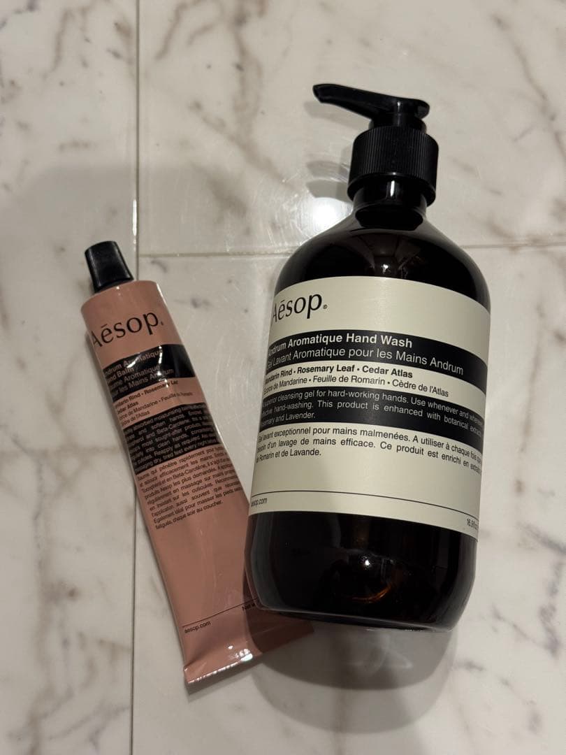 Aesop イソップ アンドラムアロマティック　ハンドクリーム　ハンドウォッシュ