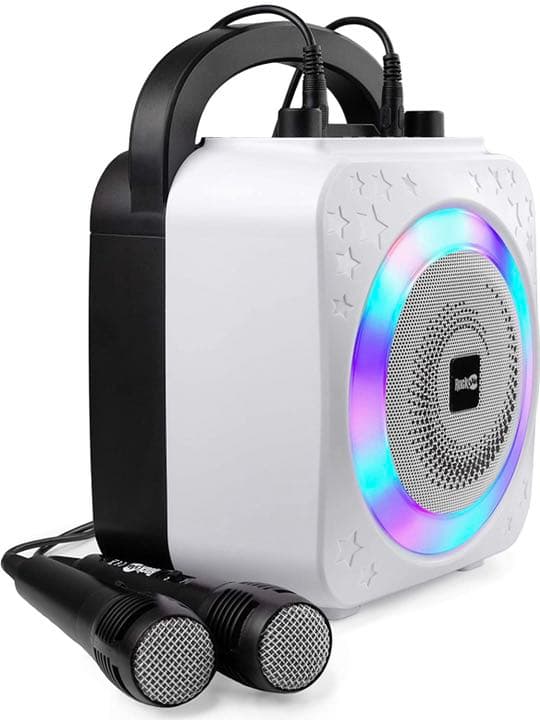 Bluetooth カラオケマイク 手持ちマイク2本 内蔵バッテリー Party
