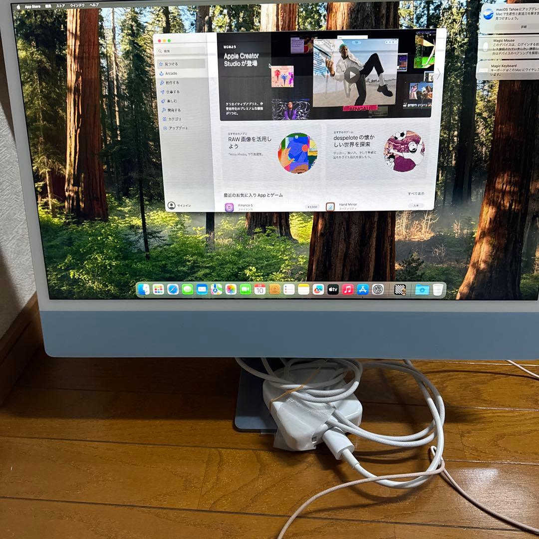 iMac 24インチ Retina 4.5KディスプレイMJV93J/A