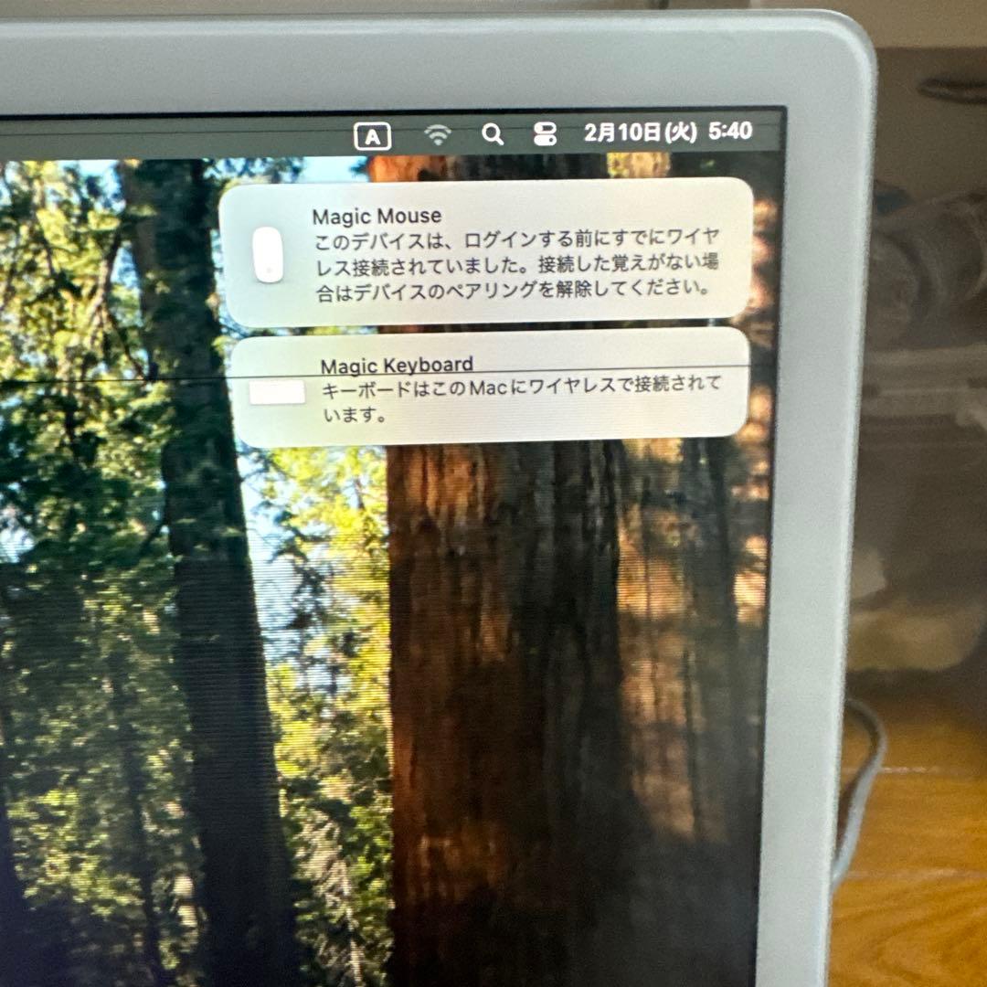 iMac 24インチ Retina 4.5KディスプレイMJV93J/A