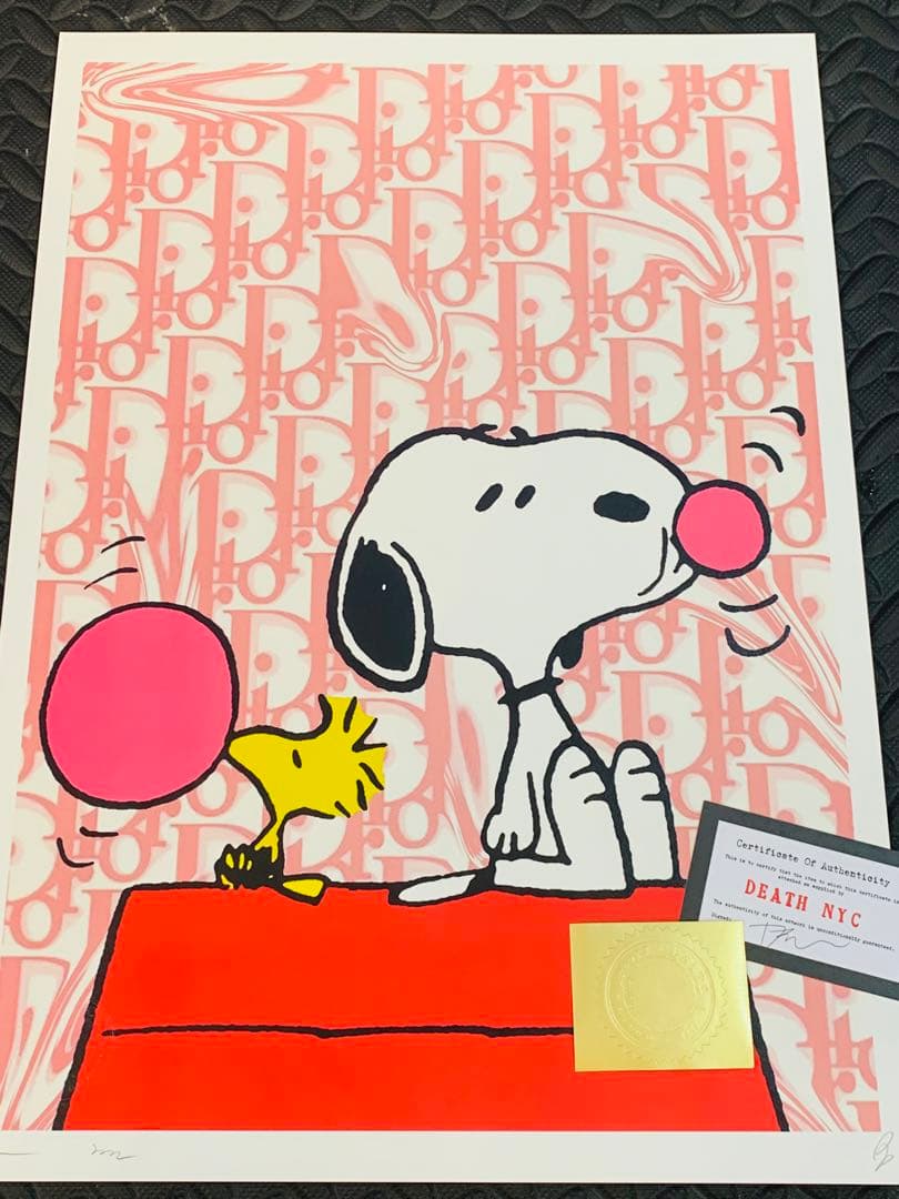 今週値下げ！世界 限定品　正規品DEATH NYC ポップアート ディオール