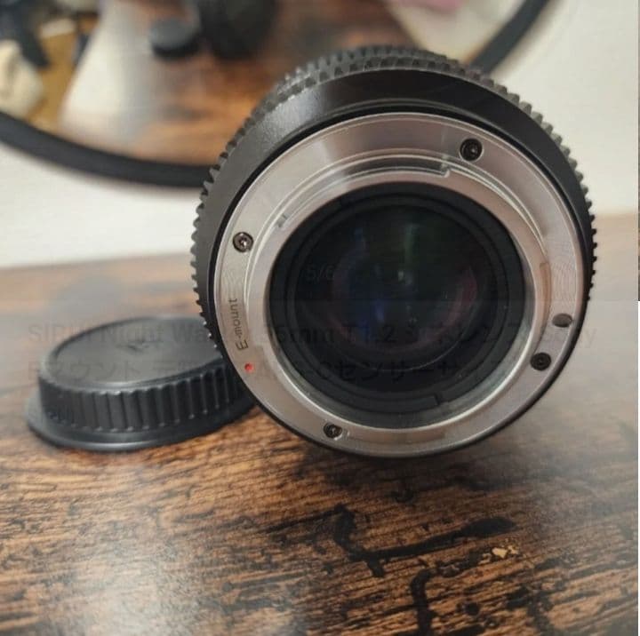 【シネレンズ】SIRUI Night Walker 55mm ソニーEマウント