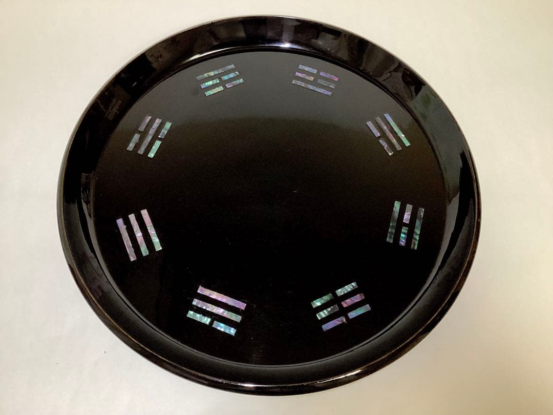 八卦盆 キズあり 紙箱入 茶道具 古物品