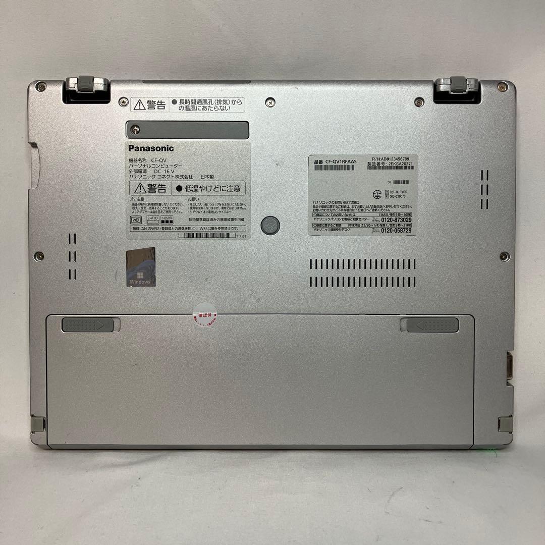 準美品 Let'sNote QV1 第11世代 i5 16GB LTE オフィス