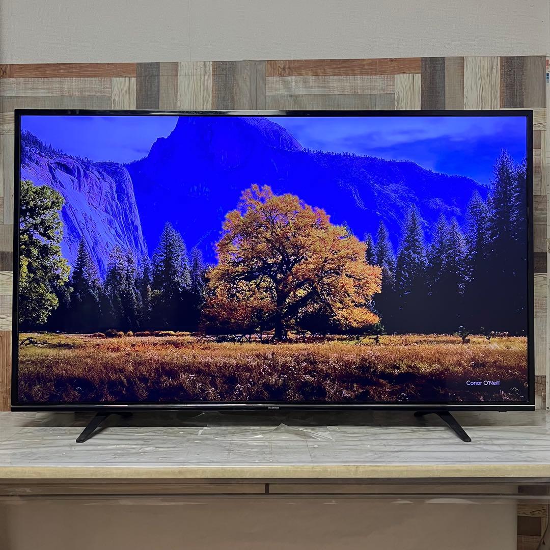 全国送料込❣️アイリスオーヤマ65V4K液晶テレビ東芝製LSI画面カンタン操作