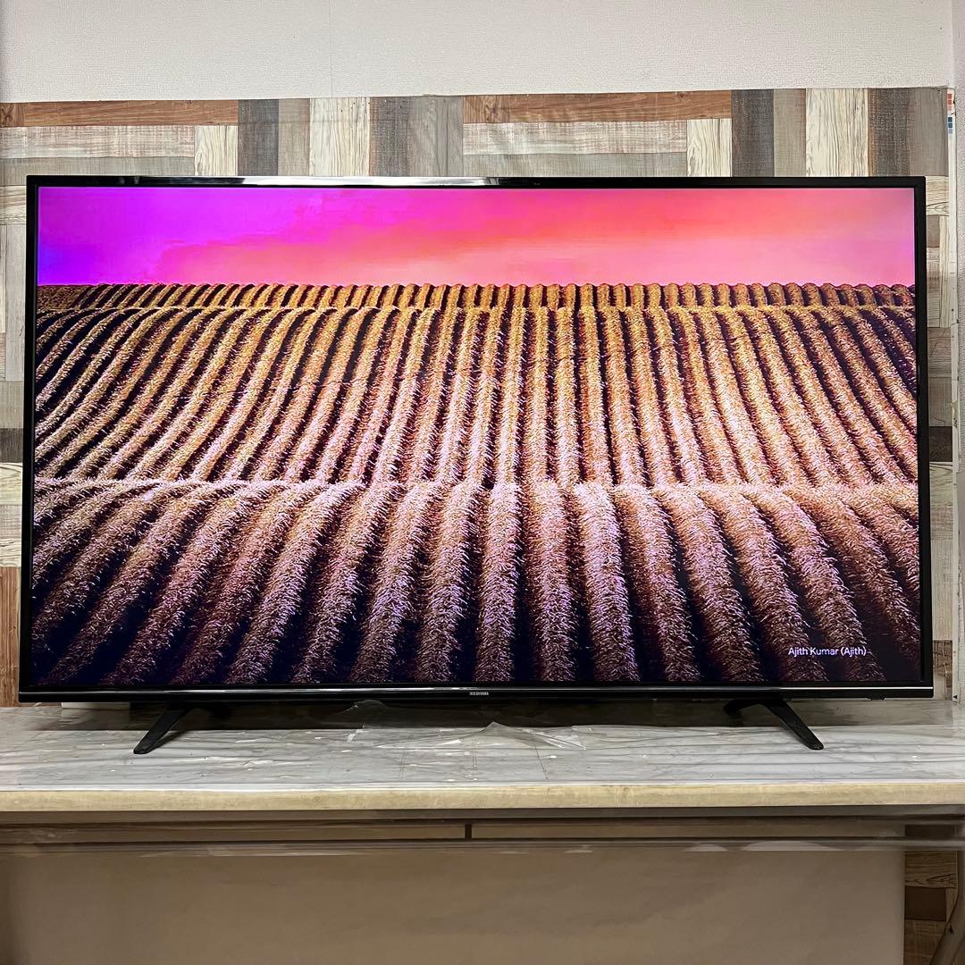 全国送料込❣️アイリスオーヤマ65V4K液晶テレビ東芝製LSI画面カンタン操作