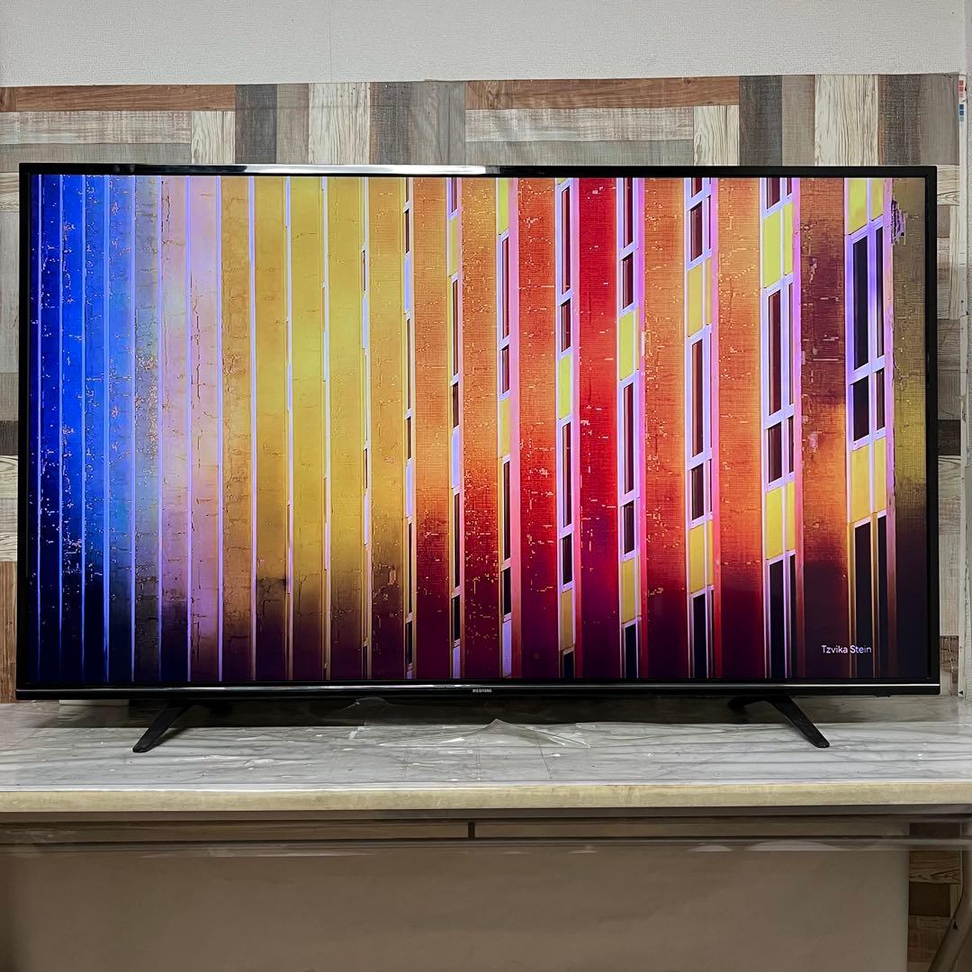 全国送料込❣️アイリスオーヤマ65V4K液晶テレビ東芝製LSI画面カンタン操作