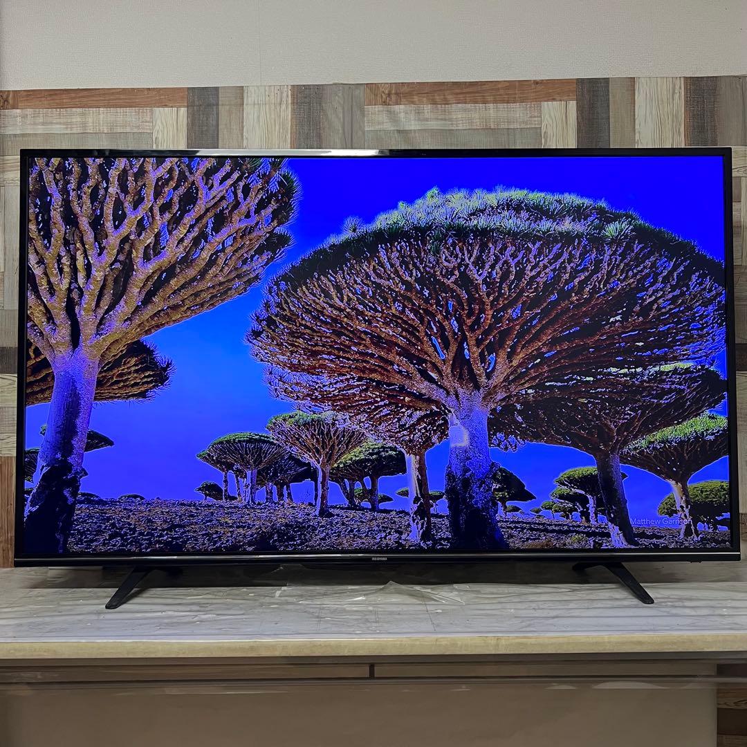 全国送料込❣️アイリスオーヤマ65V4K液晶テレビ東芝製LSI画面カンタン操作
