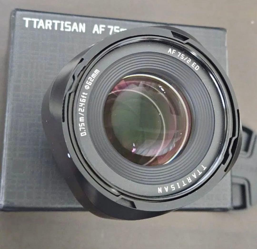 TTartisan AF 75mm F2 レンズ
