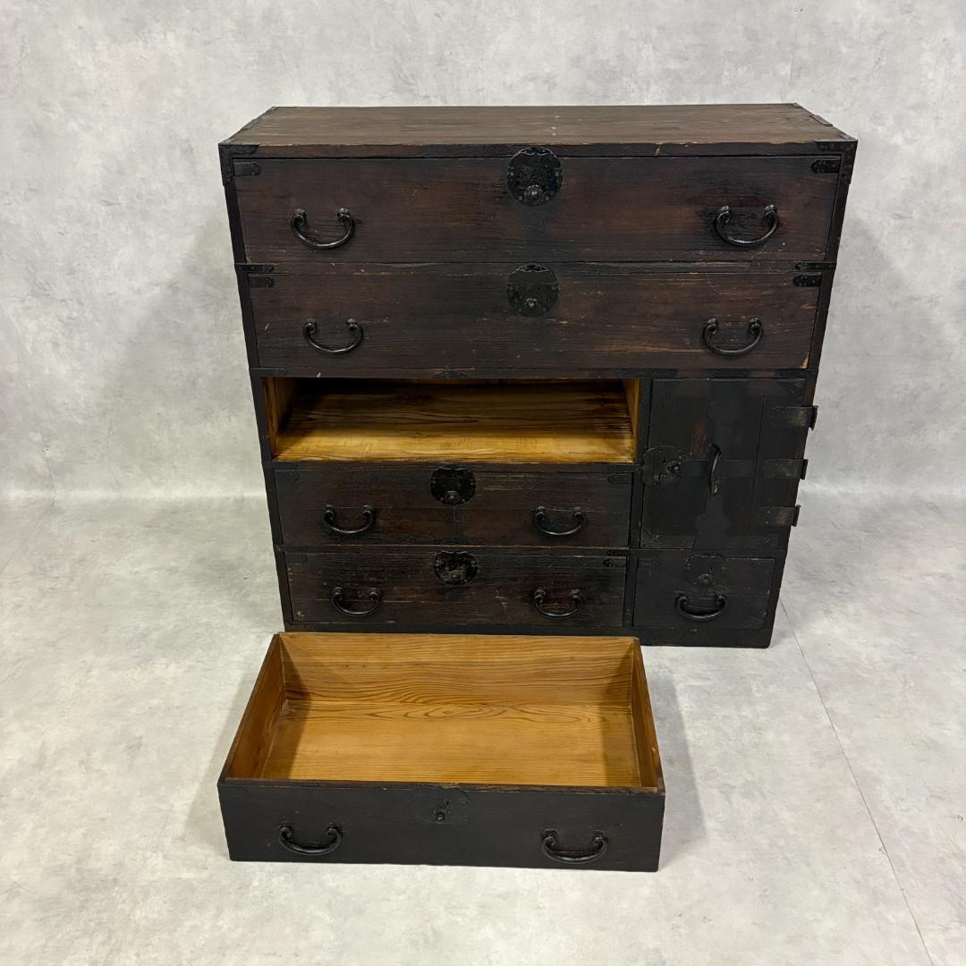 水屋箪笥　古家具　飾り棚　和家具
