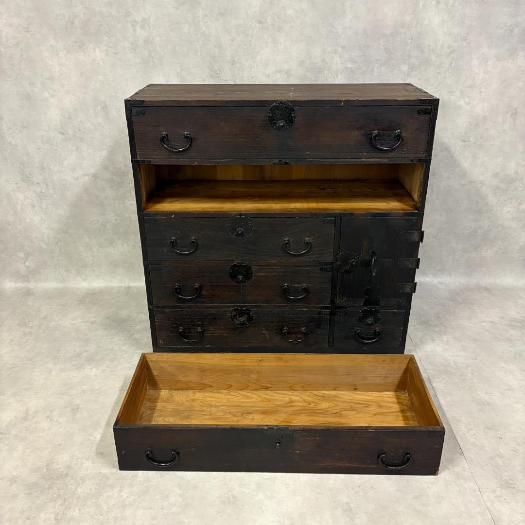 水屋箪笥　古家具　飾り棚　和家具