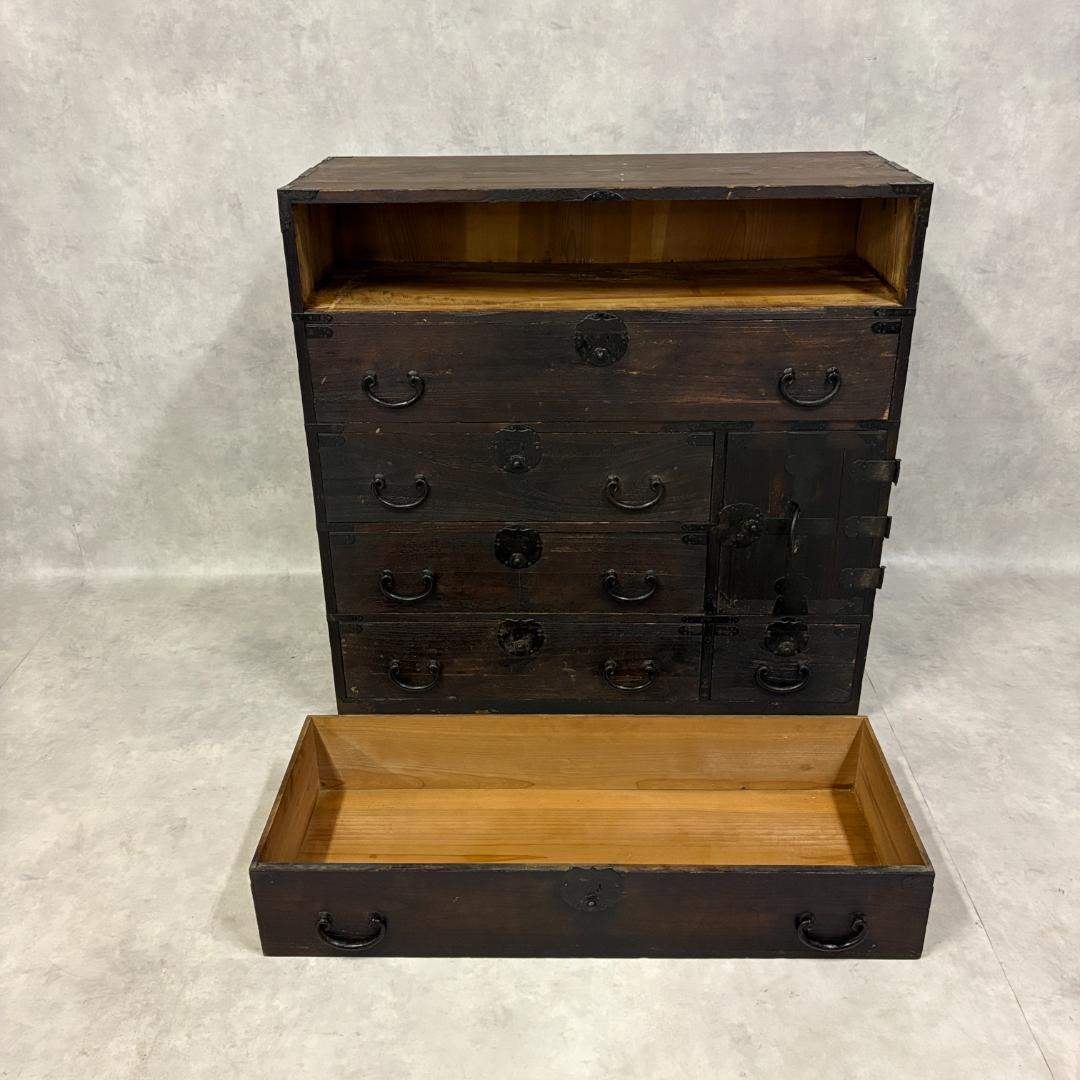 水屋箪笥　古家具　飾り棚　和家具