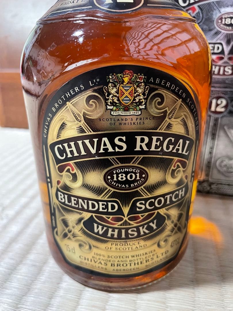 【未開栓・箱付】シーバスリーガル 12年 オールドボトル 750ml 43%