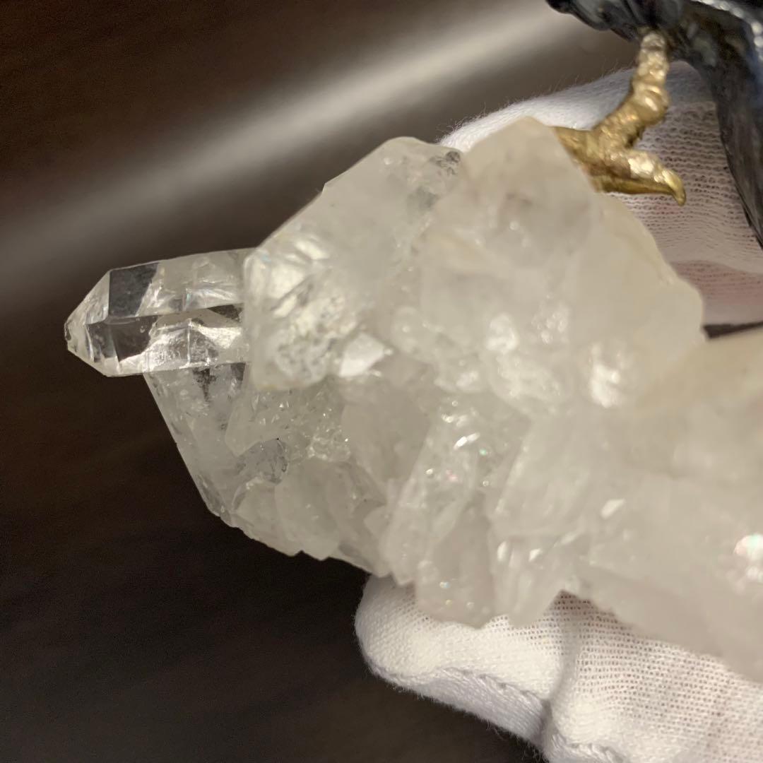 《パワーストーン》《送料無料》⭐︎天然石 オーナメント水晶 クラスター一点もの♪⭐︎