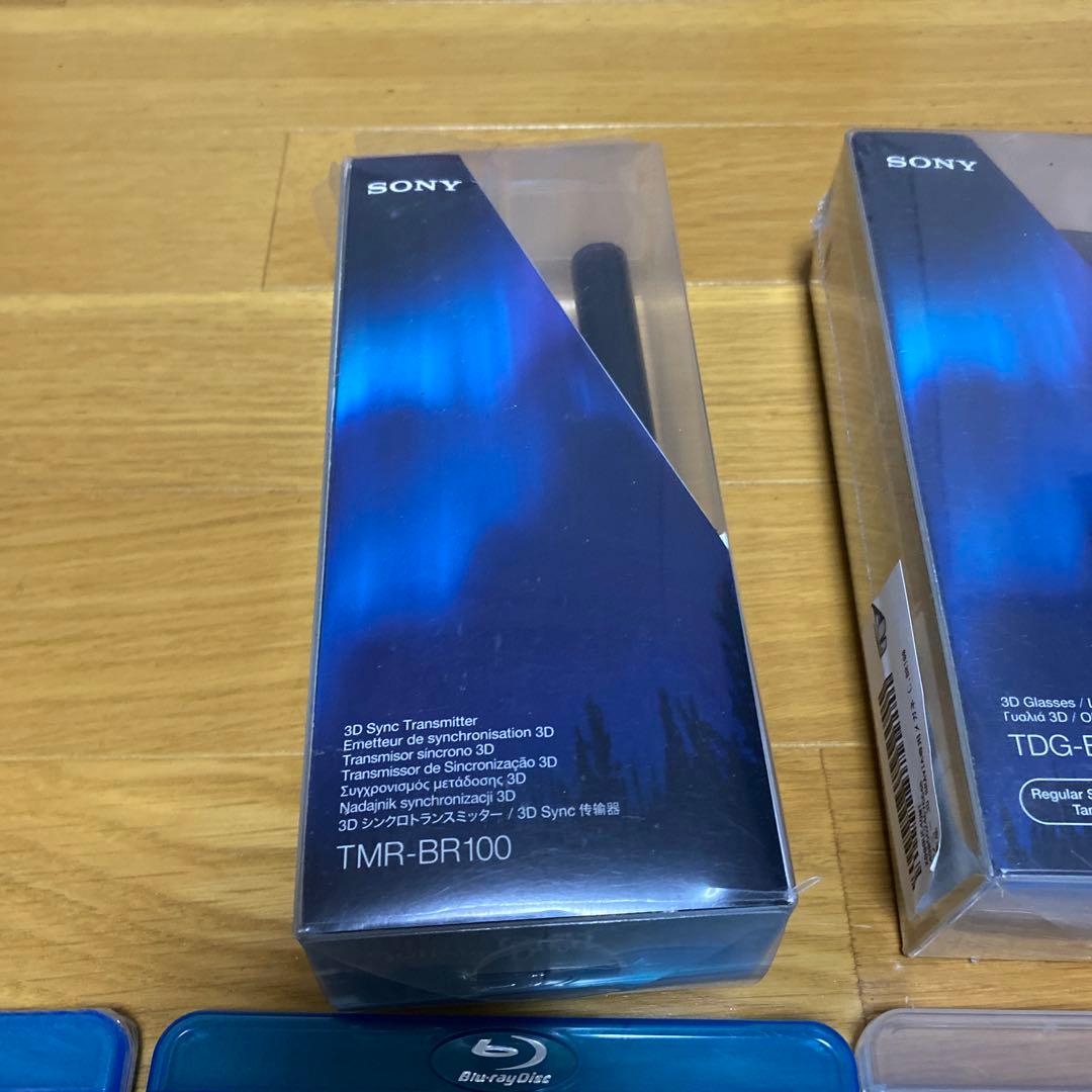 SALE SONY トランスミッター、3Ｄメガネ　Blu-rayセット
