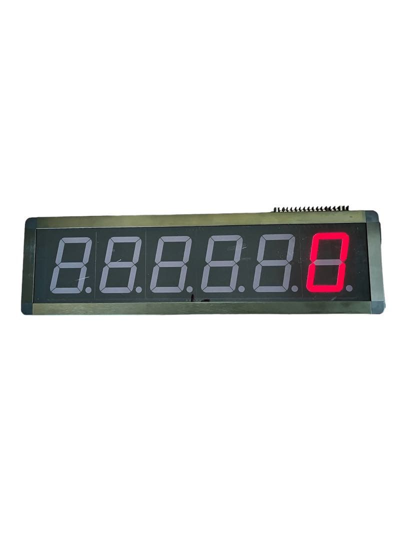 大型表示カウンタ/6桁表示＋専用設定器