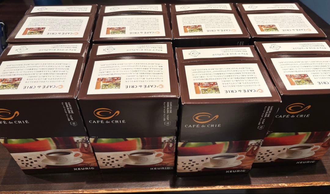 【新品未開封】キューリグ　カフェ・ド・クリエ8箱　安売り中