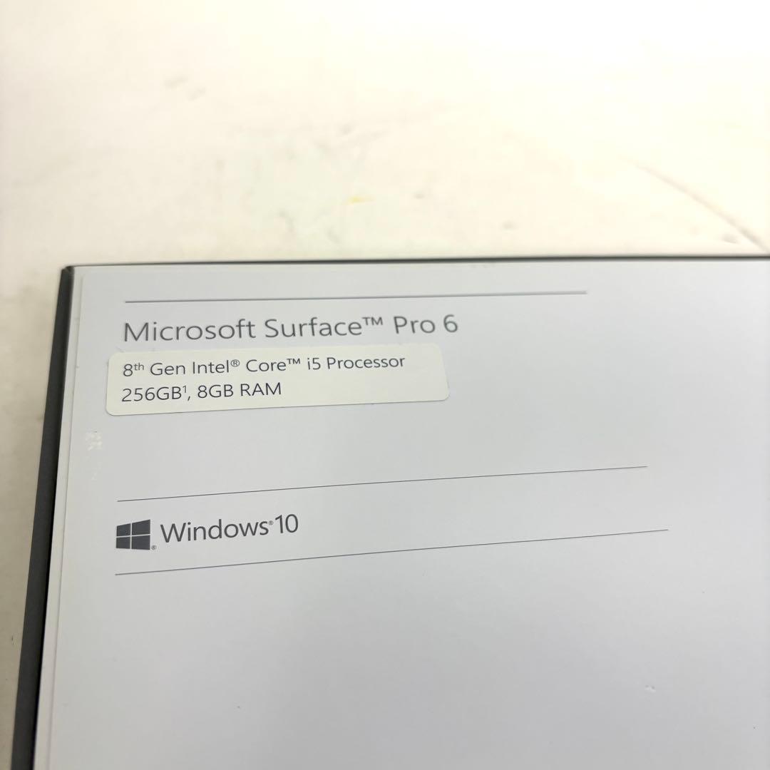 1台限定の極上品！Surface Pro6 ブラックモデル SSD256GB