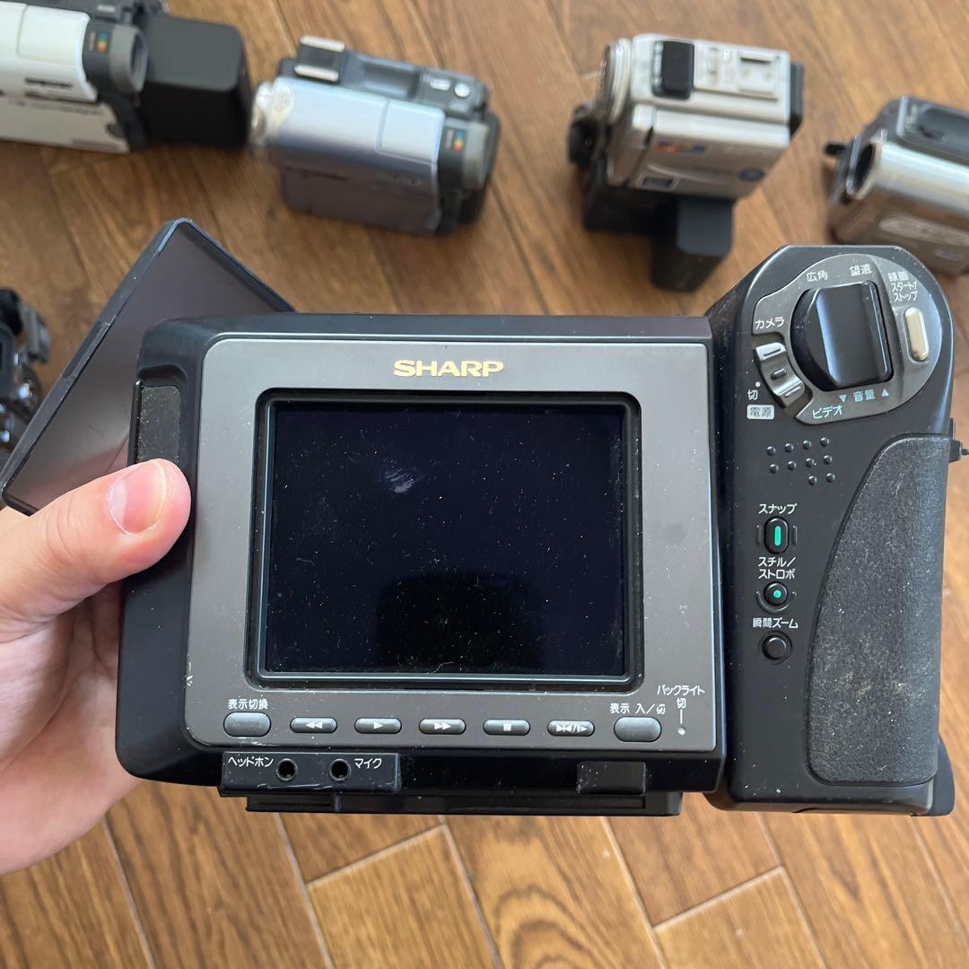 SONY等ビデオカメラ本体 8台 ジャンク