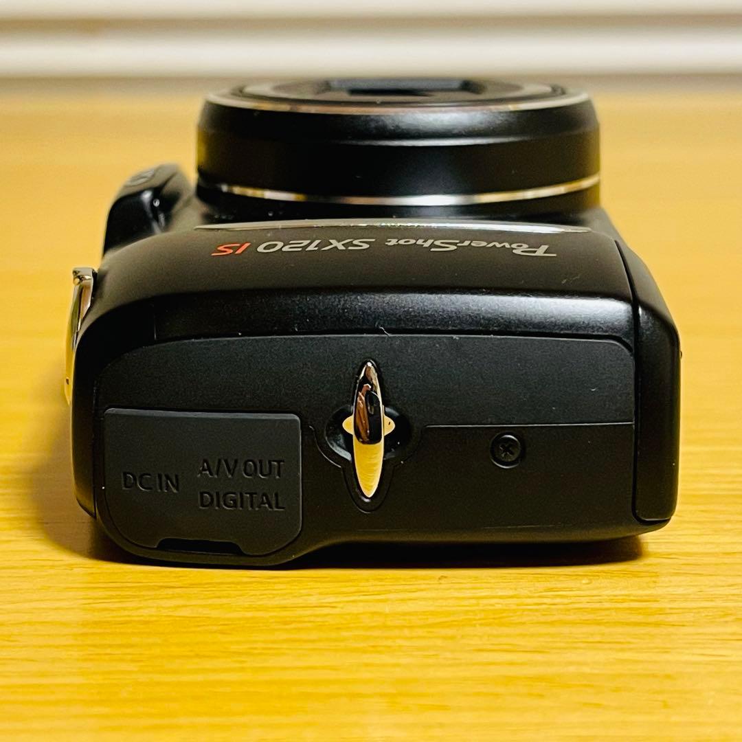 【極美品】キヤノン PowerShot SX120IS コンパクトデジタルカメラ