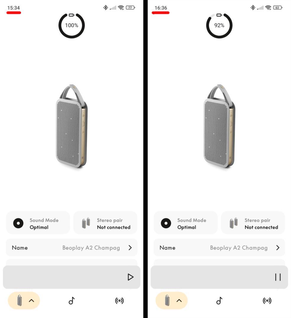 Bang & Olufsen スピーカー B&O Beoplay A2 グレー