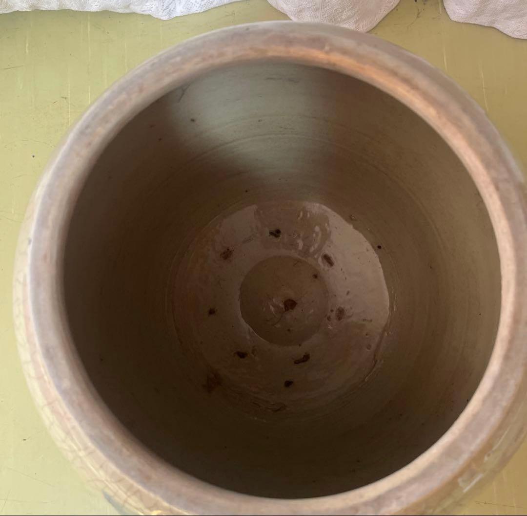 漬物容器　漬物壺　石見焼