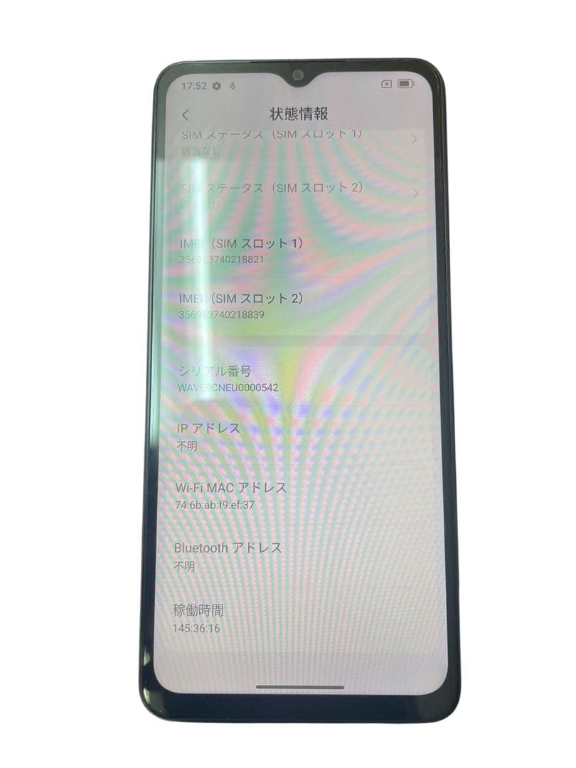 ⭕️ Blackview WAVE 9C ROM 128GB、RAM 12GB