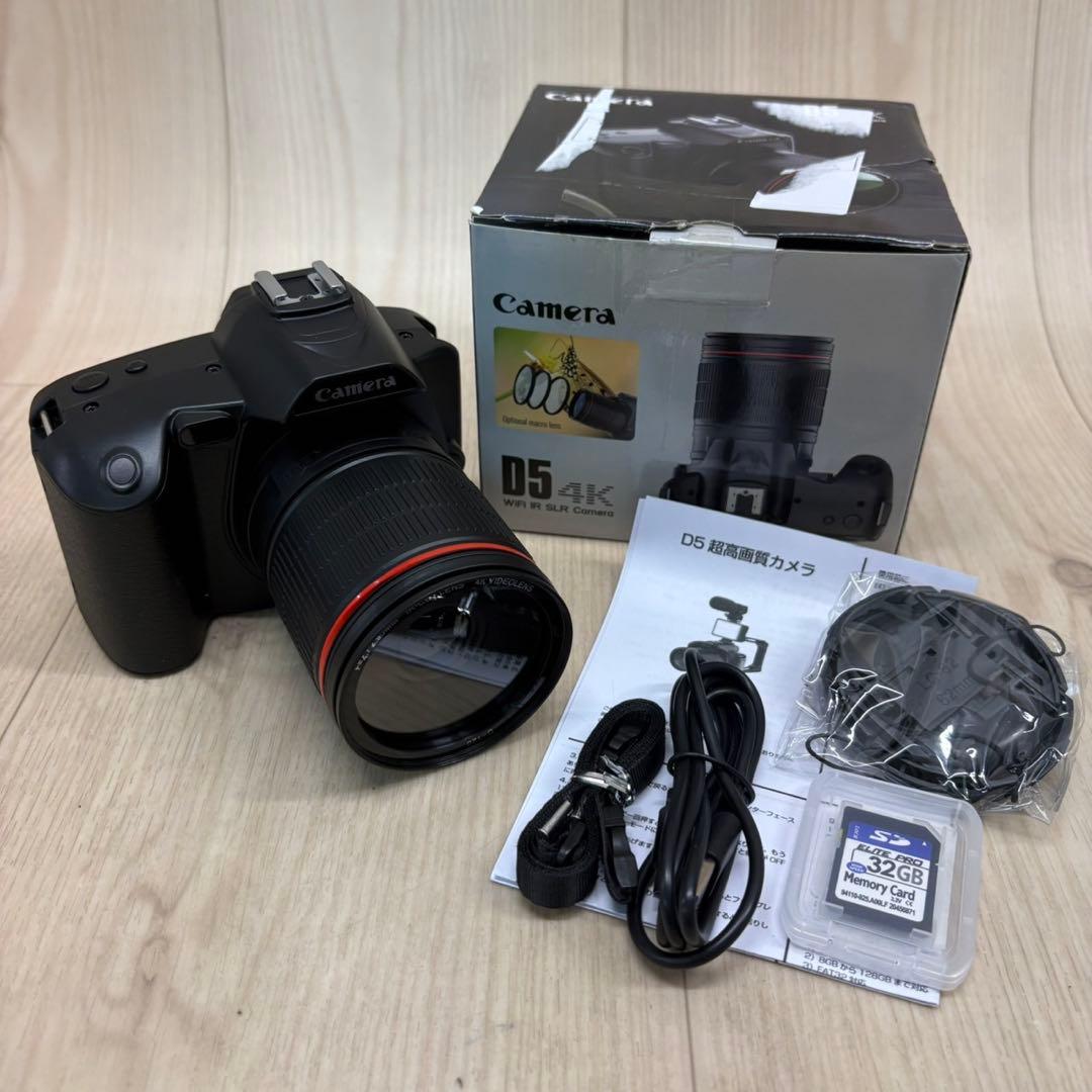 N235 D5 4K Wi-Fi IR SLR デジタルカメラ