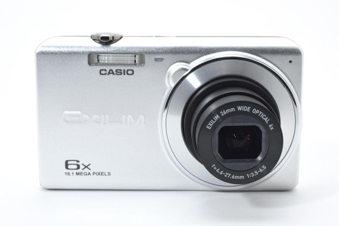 《 美品 》　カシオ　CASIO EXILIM EX-ZS27 シルバー