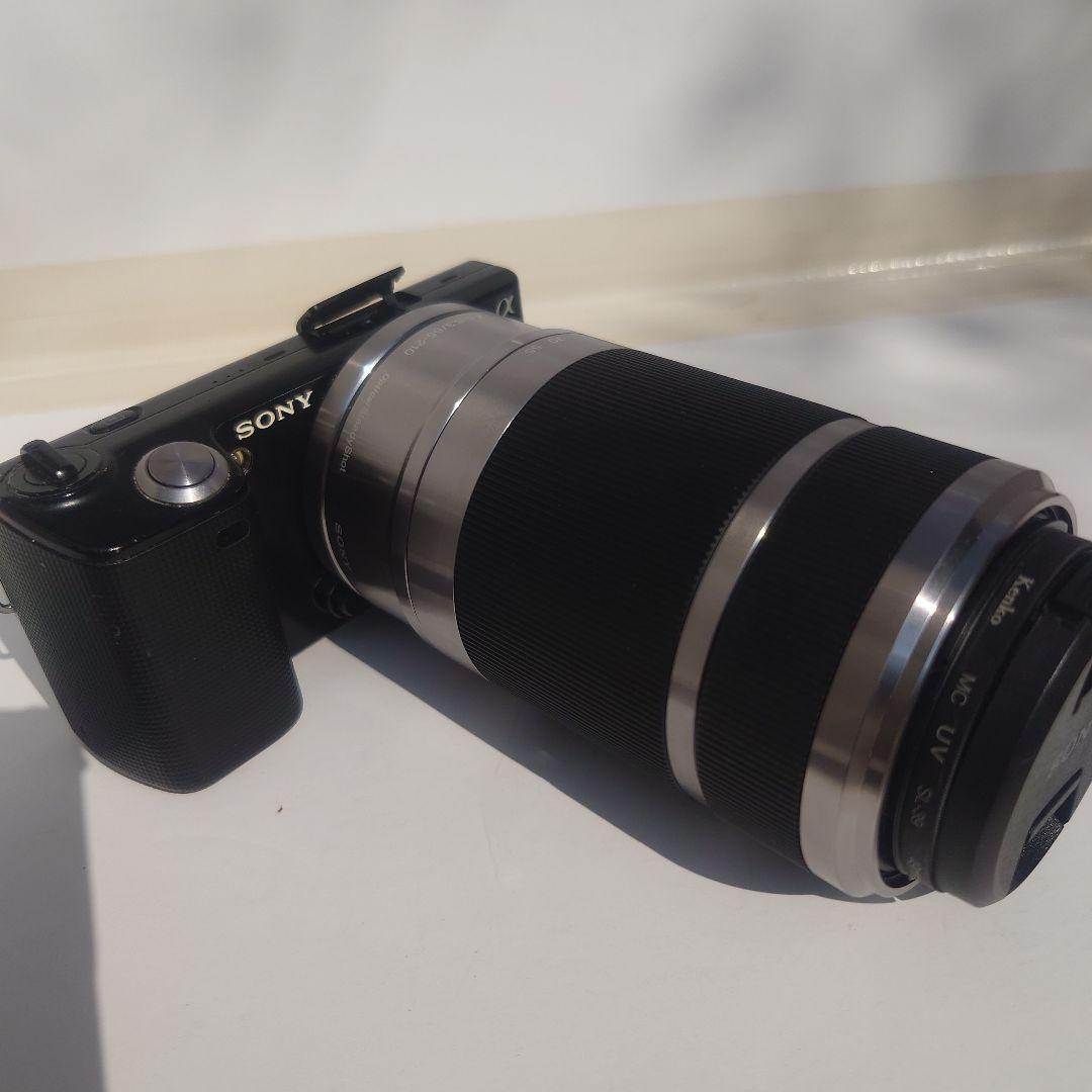 sony nex-5＋sonyE55〜210mmF4.5〜6.3OSS