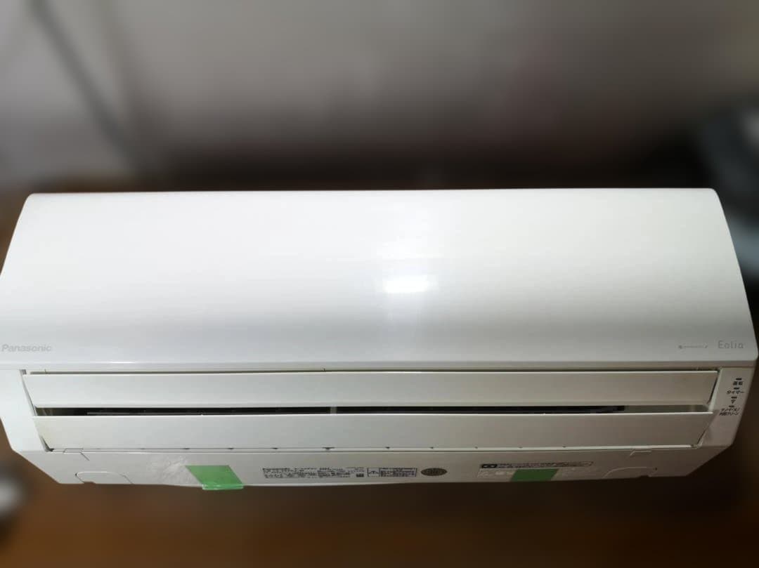 神奈川県内は無料工事、配送付き、室外機セット)パナ8畳 2022年式 保証あり